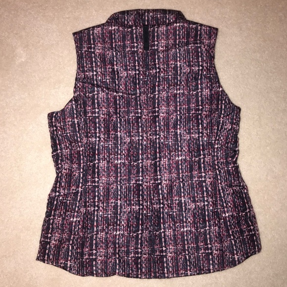 NWOT Lands’ End Purple and Pink Vest Size Small - Picture 3 of 4